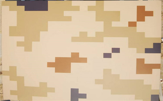 长宁荒漠迷彩漆喷涂